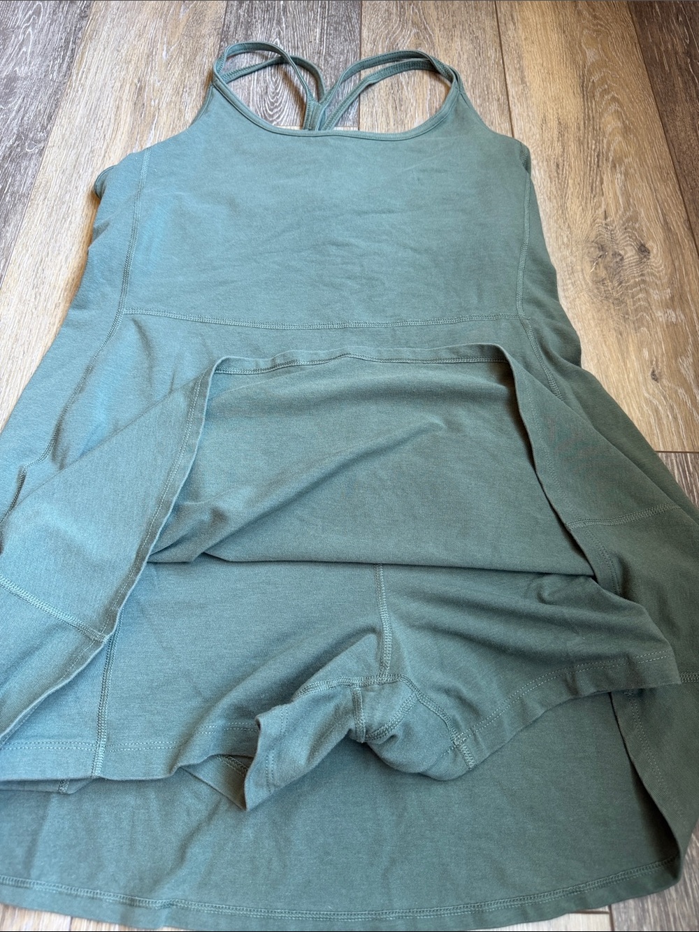 Old Navy Athletic Tank Dresses in Yellow, Sage, Blue - Picture 7 of 12